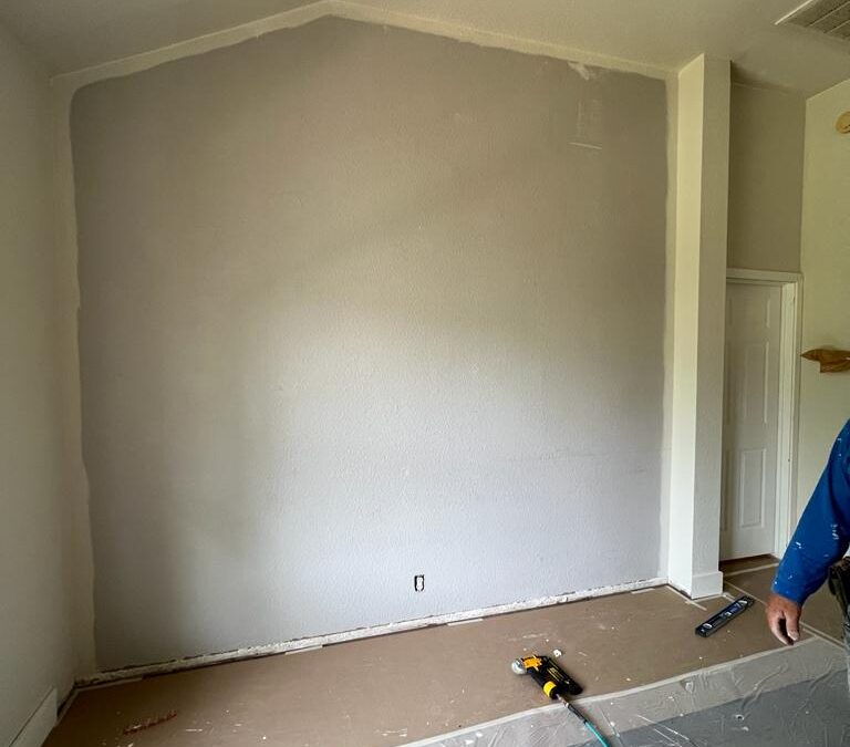 🪵 Wood Paneling Installation – Hurtado Painting